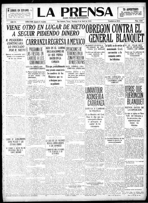 La Prensa (San Antonio, Tex.), Vol. 6, No. 1519, Ed. 1 Sunday, April 6, 1919