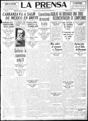 La Prensa (San Antonio, Tex.), Vol. 6, No. 1414, Ed. 1 Saturday, December 21, 1918