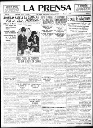 La Prensa (San Antonio, Tex.), Vol. 7, No. 1873, Ed. 1 Sunday, March 28, 1920