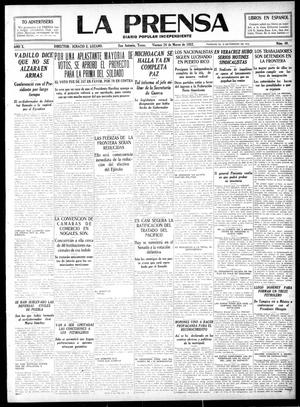 La Prensa (San Antonio, Tex.), Vol. 10, No. 40, Ed. 1 Friday, March 24, 1922