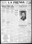 Thumbnail image of item number 1 in: 'La Prensa (San Antonio, Tex.), Vol. 8, No. 2,221, Ed. 1 Sunday, May 8, 1921'.