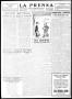 Thumbnail image of item number 3 in: 'La Prensa (San Antonio, Tex.), Vol. 10, No. 88, Ed. 1 Friday, May 12, 1922'.