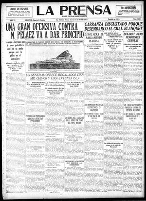 La Prensa (San Antonio, Tex.), Vol. 6, No. 1530, Ed. 1 Thursday, April 17, 1919