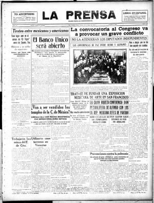 La Prensa (San Antonio, Tex.), Vol. 6, No. 1147, Ed. 1 Friday, March 15, 1918