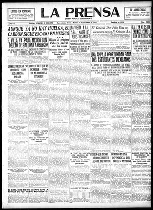 La Prensa (San Antonio, Tex.), Vol. 7, No. 2,091, Ed. 1 Tuesday, December 28, 1920