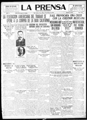 La Prensa (San Antonio, Tex.), Vol. 6, No. 1472, Ed. 1 Tuesday, February 18, 1919