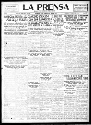 La Prensa (San Antonio, Tex.), Vol. 10, No. 132, Ed. 1 Sunday, June 25, 1922