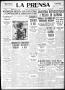 Thumbnail image of item number 1 in: 'La Prensa (San Antonio, Tex.), Vol. 6, No. 1571, Ed. 1 Wednesday, May 28, 1919'.