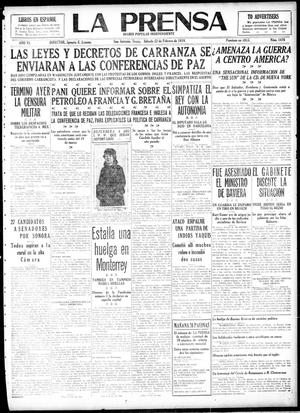 La Prensa (San Antonio, Tex.), Vol. 6, No. 1476, Ed. 1 Saturday, February 22, 1919