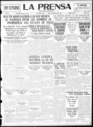La Prensa (San Antonio, Tex.), Vol. 6, No. 1777, Ed. 1 Tuesday, December 23, 1919