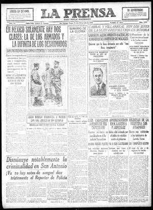 La Prensa (San Antonio, Tex.), Vol. 6, No. 1271, Ed. 1 Tuesday, July 30, 1918