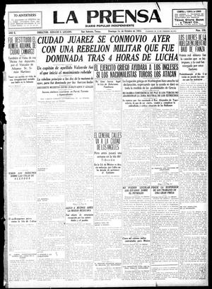 La Prensa (San Antonio, Tex.), Vol. 10, No. 228, Ed. 1 Sunday, October 1, 1922