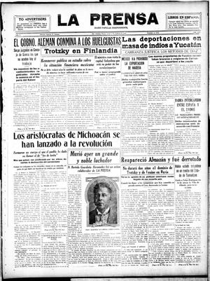 La Prensa (San Antonio, Tex.), Vol. 5, No. 1143, Ed. 1 Monday, February 4, 1918