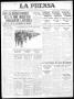 Thumbnail image of item number 1 in: 'La Prensa (San Antonio, Tex.), Vol. 6, No. 1262, Ed. 1 Sunday, July 21, 1918'.