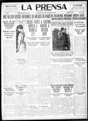 La Prensa (San Antonio, Tex.), Vol. 6, No. 1439, Ed. 1 Thursday, January 16, 1919