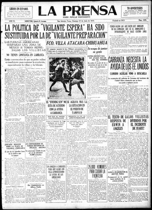 La Prensa (San Antonio, Tex.), Vol. 6, No. 1595, Ed. 1 Sunday, June 22, 1919