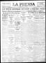 Primary view of La Prensa (San Antonio, Tex.), Vol. 6, No. 1263, Ed. 1 Monday, July 22, 1918