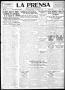 Newspaper: La Prensa (San Antonio, Tex.), Vol. 8, No. 2,394, Ed. 1 Tuesday, Nove…