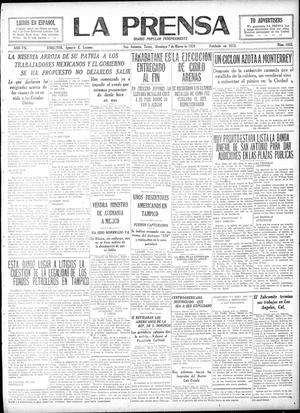 La Prensa (San Antonio, Tex.), Vol. 7, No. 1852, Ed. 1 Sunday, March 7, 1920