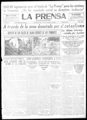 La Prensa (San Antonio, Tex.), Vol. 6, No. 1803, Ed. 1 Sunday, January 18, 1920