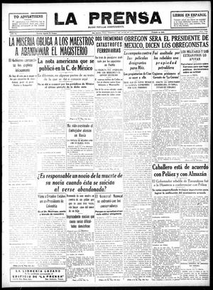 La Prensa (San Antonio, Tex.), Vol. 6, No. 1248, Ed. 1 Sunday, July 7, 1918