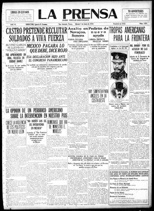 La Prensa (San Antonio, Tex.), Vol. 6, No. 1581, Ed. 1 Saturday, June 7, 1919