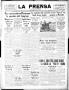 Primary view of La Prensa (San Antonio, Tex.), Vol. 6, No. 1135, Ed. 1 Saturday, March 30, 1918