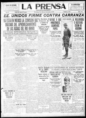 La Prensa (San Antonio, Tex.), Vol. 6, No. 1341, Ed. 1 Wednesday, October 9, 1918