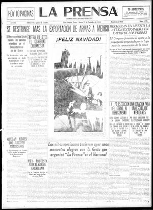 La Prensa (San Antonio, Tex.), Vol. 6, No. 1779, Ed. 1 Thursday, December 25, 1919