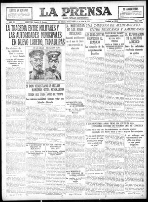 La Prensa (San Antonio, Tex.), Vol. 6, No. 1264, Ed. 1 Tuesday, July 23, 1918