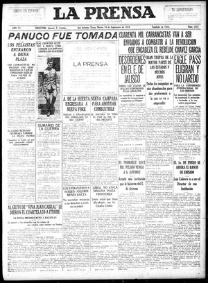 La Prensa (San Antonio, Tex.), Vol. 6, No. 1312, Ed. 1 Tuesday, September 10, 1918