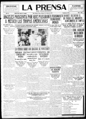 La Prensa (San Antonio, Tex.), Vol. 6, No. 1594, Ed. 1 Saturday, June 21, 1919