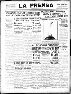 La Prensa (San Antonio, Tex.), Vol. 6, No. 1130, Ed. 1 Friday, February 22, 1918
