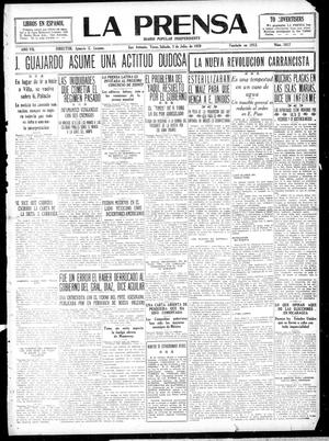La Prensa (San Antonio, Tex.), Vol. 7, No. 1917, Ed. 1 Saturday, July 3, 1920