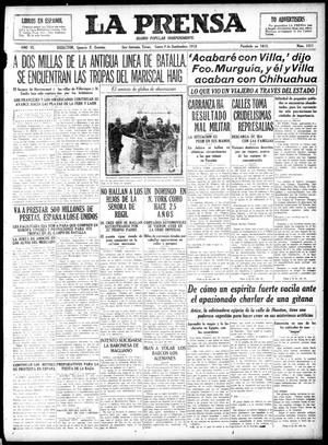 La Prensa (San Antonio, Tex.), Vol. 6, No. 1311, Ed. 1 Monday, September 9, 1918