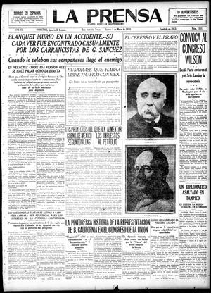 La Prensa (San Antonio, Tex.), Vol. 6, No. 1551, Ed. 1 Thursday, May 8, 1919