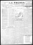 Thumbnail image of item number 3 in: 'La Prensa (San Antonio, Tex.), Vol. 10, No. 20, Ed. 1 Saturday, March 4, 1922'.