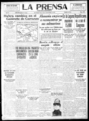 La Prensa (San Antonio, Tex.), Vol. 6, No. 1370, Ed. 1 Thursday, November 7, 1918