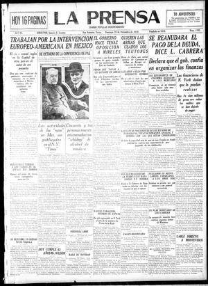 La Prensa (San Antonio, Tex.), Vol. 6, No. 1782, Ed. 1 Sunday, December 28, 1919