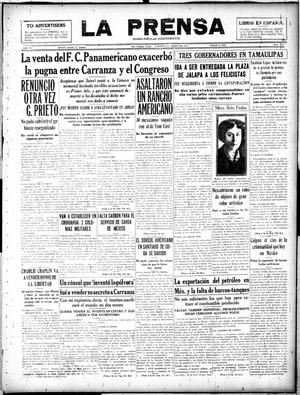 La Prensa (San Antonio, Tex.), Vol. 6, No. 1141, Ed. 1 Saturday, March 9, 1918