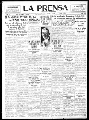 La Prensa (San Antonio, Tex.), Vol. 7, No. 1875, Ed. 1 Tuesday, March 30, 1920