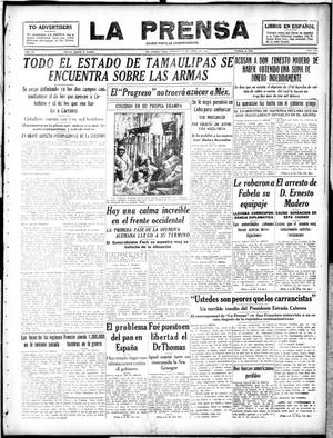 La Prensa (San Antonio, Tex.), Vol. 6, No. 1194, Ed. 1 Sunday, April 21, 1918