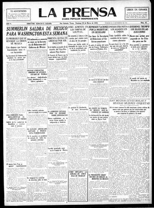 La Prensa (San Antonio, Tex.), Vol. 10, No. 42, Ed. 1 Sunday, March 26, 1922