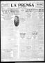 Primary view of La Prensa (San Antonio, Tex.), Vol. 8, No. 2,303, Ed. 1 Friday, July 29, 1921