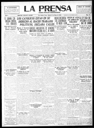 La Prensa (San Antonio, Tex.), Vol. 10, No. 34, Ed. 1 Saturday, March 18, 1922