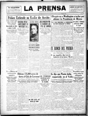 La Prensa (San Antonio, Tex.), Vol. 6, No. 1132, Ed. 1 Wednesday, February 27, 1918
