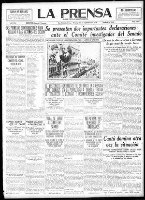 La Prensa (San Antonio, Tex.), Vol. 6, No. 1686, Ed. 1 Sunday, September 21, 1919