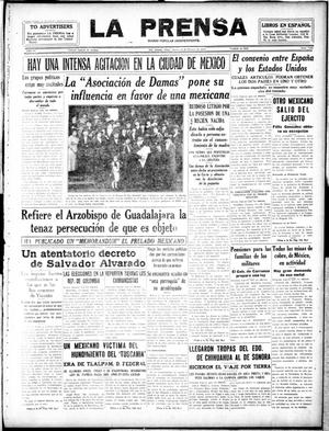 La Prensa (San Antonio, Tex.), Vol. 6, No. 1152, Ed. 1 Thursday, February 14, 1918