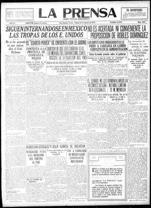 La Prensa (San Antonio, Tex.), Vol. 6, No. 1657, Ed. 1 Saturday, August 23, 1919