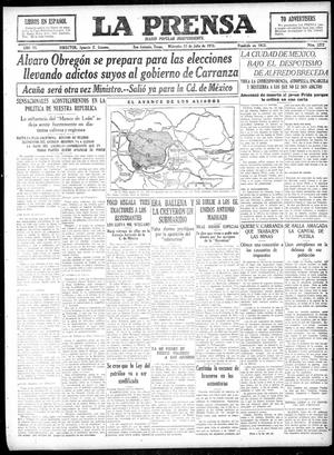 La Prensa (San Antonio, Tex.), Vol. 6, No. 1272, Ed. 1 Wednesday, July 31, 1918